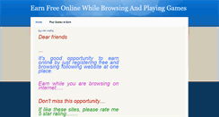 Desktop Screenshot of earn-freeonline.weebly.com
