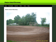 Tablet Screenshot of gwinnislandraceway.weebly.com