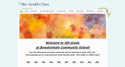 Desktop Screenshot of gouldclass.weebly.com