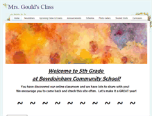 Tablet Screenshot of gouldclass.weebly.com