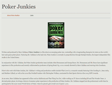 Tablet Screenshot of pokerjunkies.weebly.com