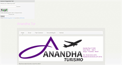 Desktop Screenshot of anandhaturismo.weebly.com
