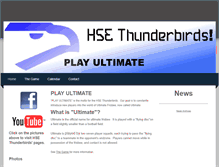 Tablet Screenshot of hsethunderbirds.weebly.com