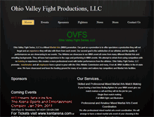 Tablet Screenshot of ohiovalleyfightseries.weebly.com