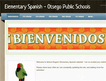 Tablet Screenshot of elementaryspanishops.weebly.com