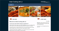 Desktop Screenshot of indiancookingwithjj.weebly.com