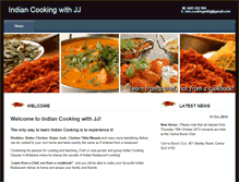 Tablet Screenshot of indiancookingwithjj.weebly.com