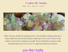 Tablet Screenshot of cookiesbysandra.weebly.com