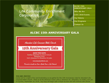 Tablet Screenshot of lifecommunityenrichment.weebly.com