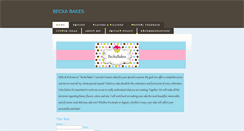 Desktop Screenshot of beckabakes.weebly.com