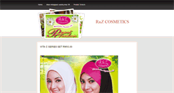 Desktop Screenshot of cosmeticsrnz.weebly.com