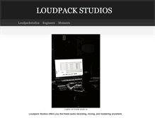 Tablet Screenshot of loudpackstudioos.weebly.com