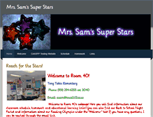 Tablet Screenshot of missupshurssuperstars.weebly.com