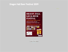 Tablet Screenshot of beerfest09.weebly.com