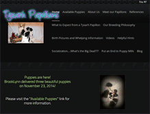 Tablet Screenshot of butterflydogs.weebly.com