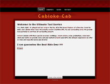 Tablet Screenshot of cabiokecab.weebly.com