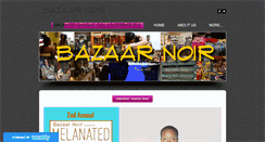 Desktop Screenshot of bazaarnoir.weebly.com