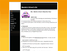Tablet Screenshot of mantiadriversed.weebly.com