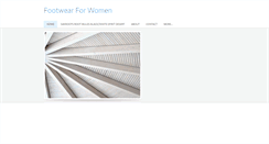 Desktop Screenshot of footwearforwomenkm.weebly.com