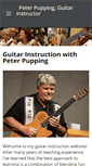 Mobile Screenshot of peterpuppingguitarinstructor.weebly.com