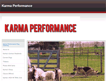 Tablet Screenshot of karmaperformance.weebly.com