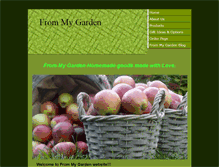 Tablet Screenshot of frommygardengoods.weebly.com