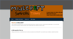 Desktop Screenshot of minecraftst.weebly.com