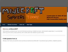 Tablet Screenshot of minecraftst.weebly.com