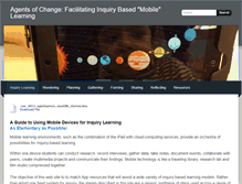 Tablet Screenshot of inquirylearner.weebly.com