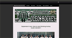 Desktop Screenshot of oleohockey.weebly.com