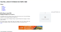 Desktop Screenshot of manila2024.weebly.com