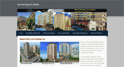 Desktop Screenshot of janmanugreal-estate.weebly.com