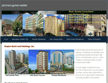 Tablet Screenshot of janmanugreal-estate.weebly.com