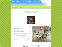 Tablet Screenshot of 1400-n-lake-shore-dr-chicago.weebly.com