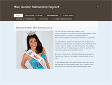 Tablet Screenshot of misstaunton.weebly.com