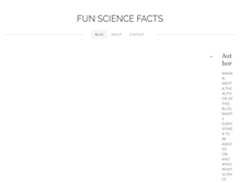 Tablet Screenshot of funsciencefacts.weebly.com