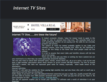 Tablet Screenshot of internettvsites.weebly.com