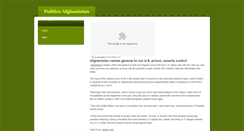 Desktop Screenshot of politicsafghanistan.weebly.com