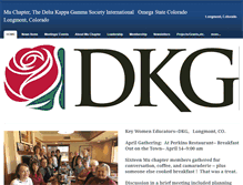 Tablet Screenshot of dkglongmont.weebly.com