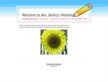 Tablet Screenshot of mrsbbailey.weebly.com