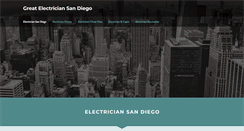 Desktop Screenshot of greatelectriciansandiego.weebly.com