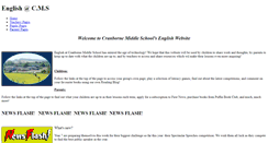 Desktop Screenshot of cmsenglish.weebly.com