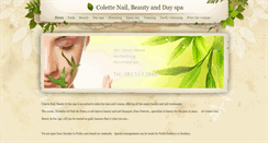 Desktop Screenshot of colettebeautyspa.weebly.com