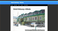 Desktop Screenshot of hotelgulmargshimla.weebly.com