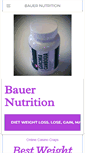 Mobile Screenshot of bauernutritionnew.weebly.com