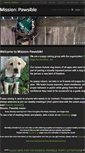 Mobile Screenshot of missionpawsible.weebly.com