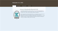 Desktop Screenshot of kekaulikeavid.weebly.com