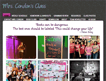 Tablet Screenshot of mrscondon.weebly.com