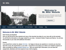 Tablet Screenshot of mistermills.weebly.com