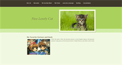 Desktop Screenshot of nicelovelycat.weebly.com
